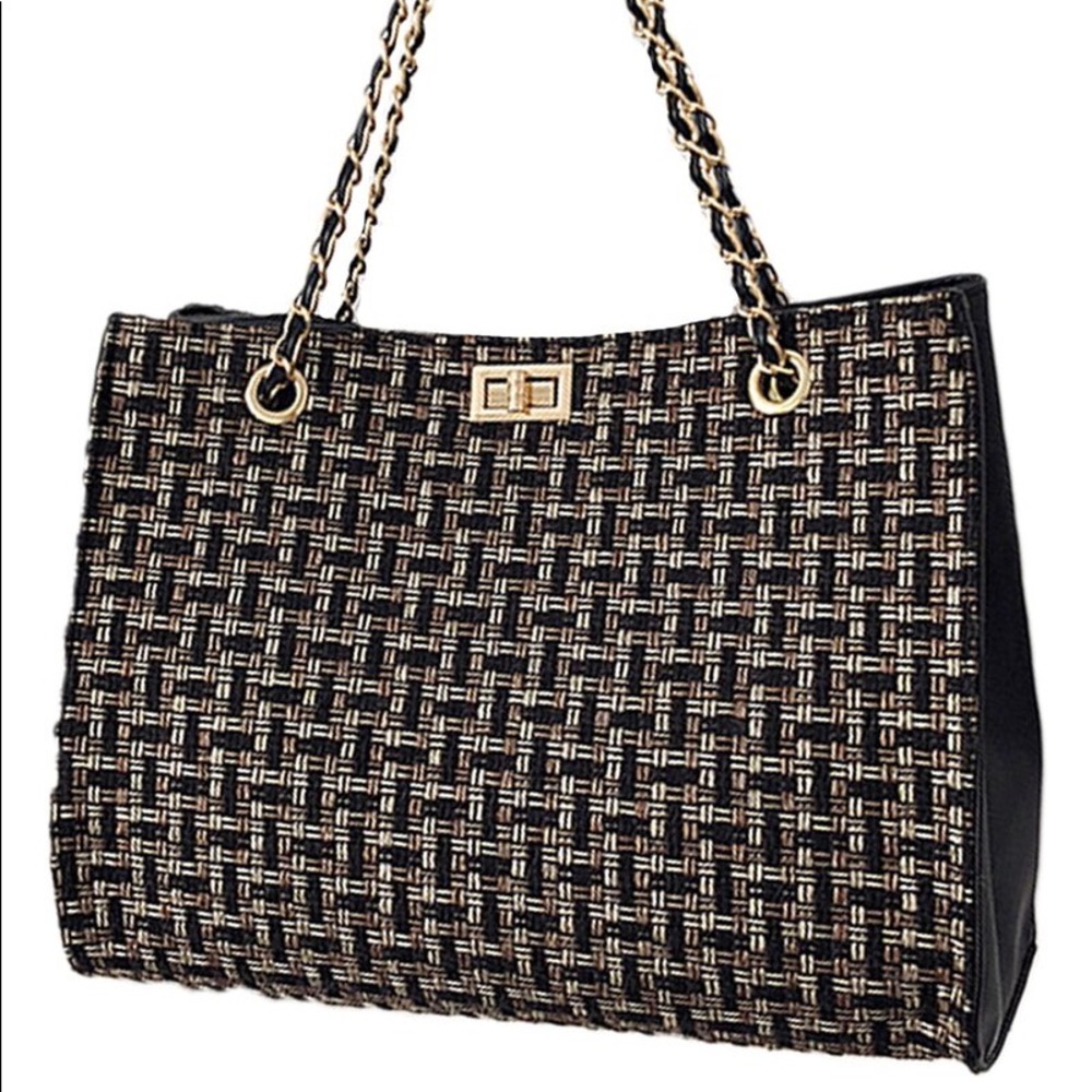 Tweed Shoulder Bag